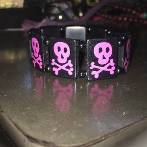 Skull Pink Bracelet